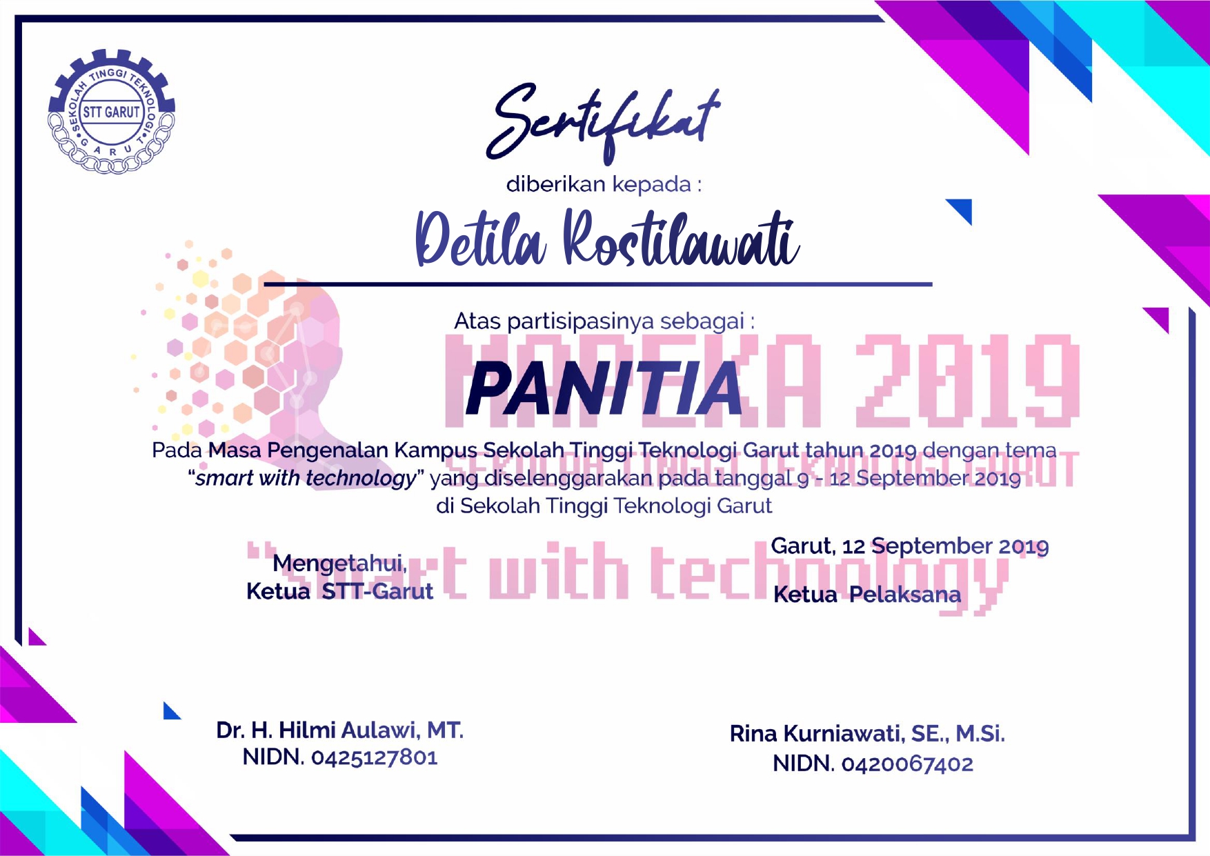 Thumbnail Sertifikat Panitia MAPEKA UMUM